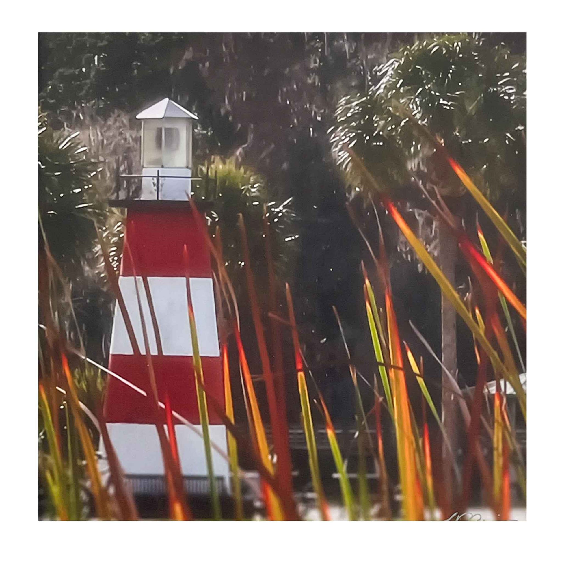 Mount Dora Light House, Dora Lake, Mount Dora, storm clouds, Print, archival photo paper, Luster Finish, mounted on sturdy mat board, framed with glass, Matted without glass, 5" X 7", 8" X 10", 11" X 14", Charles Dean Carpino