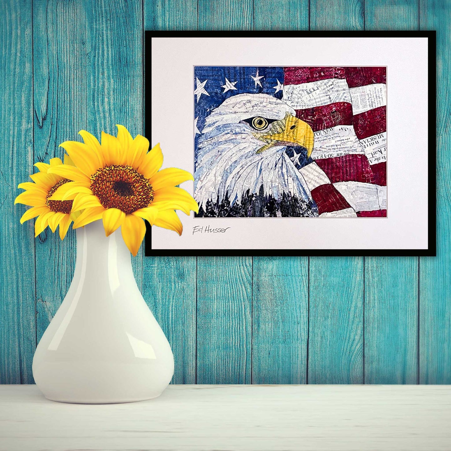 EMH America's Pride Print, Signed Matted Print