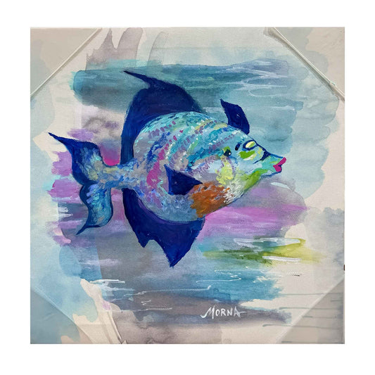 MSS Angelfish #1 Acrylic Painting