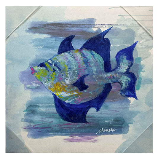 MSS Angelfish #2 Acrylic Painting