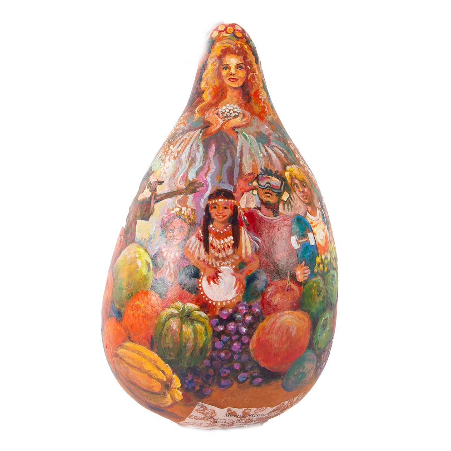 Women of the World, Gourd painting,